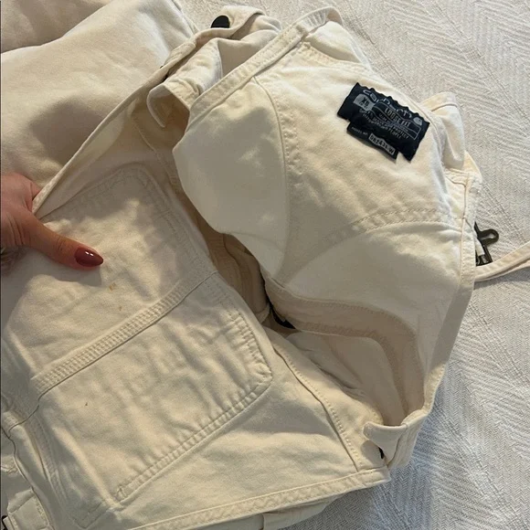 Carhartt Off-White Bib Overalls - Picture 5 of 5